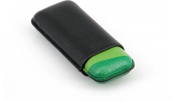 Davidoff Escurio Cigar Case Grande Preto Verde