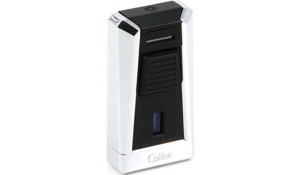 Acendedor de chama Colibri Stealth Jet Chrome Black