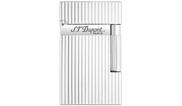 Isqueiro S.T. Dupont Linha 2 16817, folheado a prata